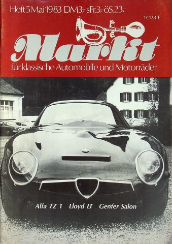 Deckblatt Oldtimer Markt (05/1983)